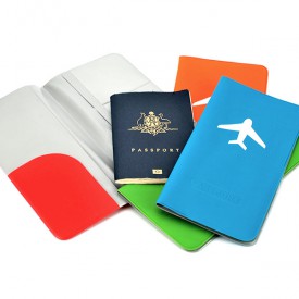 TGI Found It Silicon Passport Holder