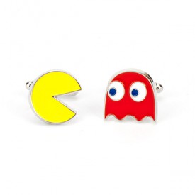 TGI Found It Pac-Man Cufflinks