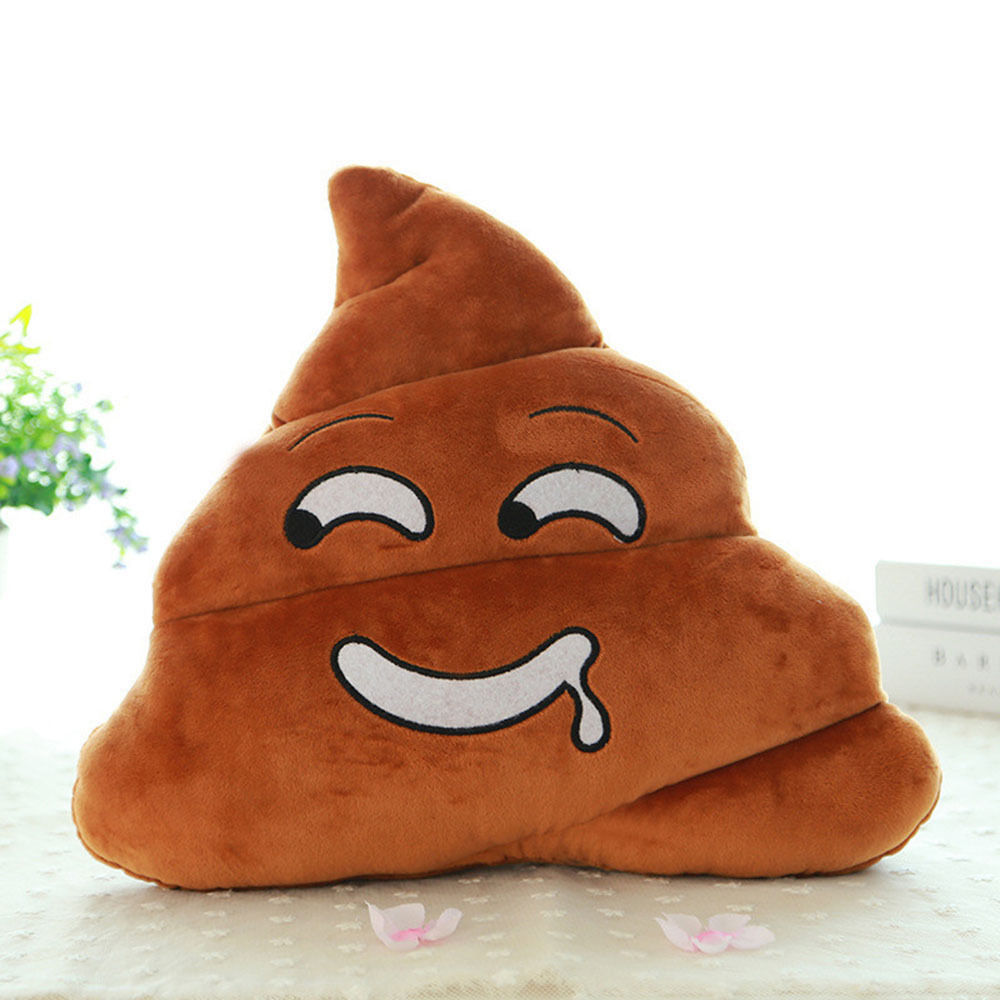 Emoji Pillows Drooling Poop TGI Found It