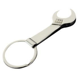 Wrench Spanner Beer Bottle Opener Key Chain TGI Found It