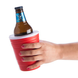 Red Cup Stubbie Cooler - TGI Found It