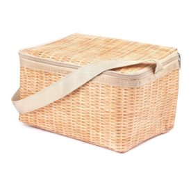 Wicker Print Lunch Box Bag - TGI Found It 2