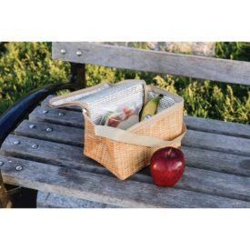 Wicker Print Lunch Box Bag - TGI Found It 4