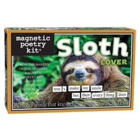 Magnetic Poetry Kikt - Sloth - TGI Found It