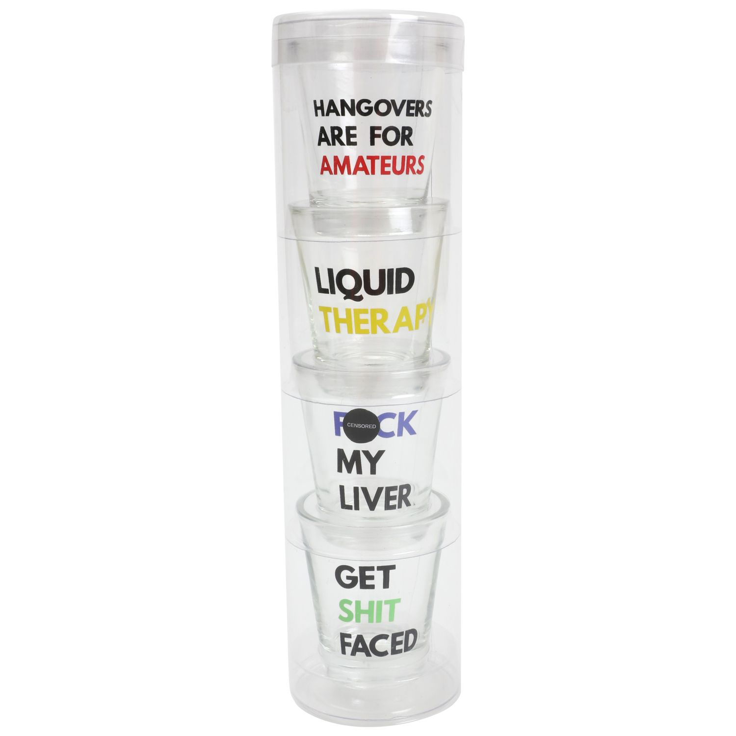 Novelty Shot Glasses - Don't Hold Back - The BASIQ - 6