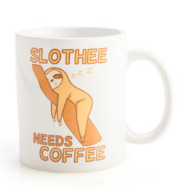 Sloth Needs Coffee-Mug The BASIQ